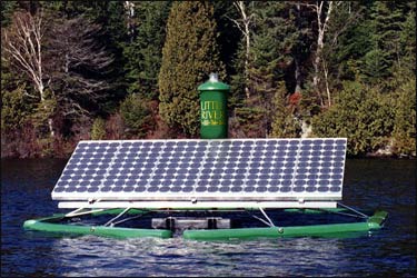 Enviro 200 Series Solar Electric Pond Mill